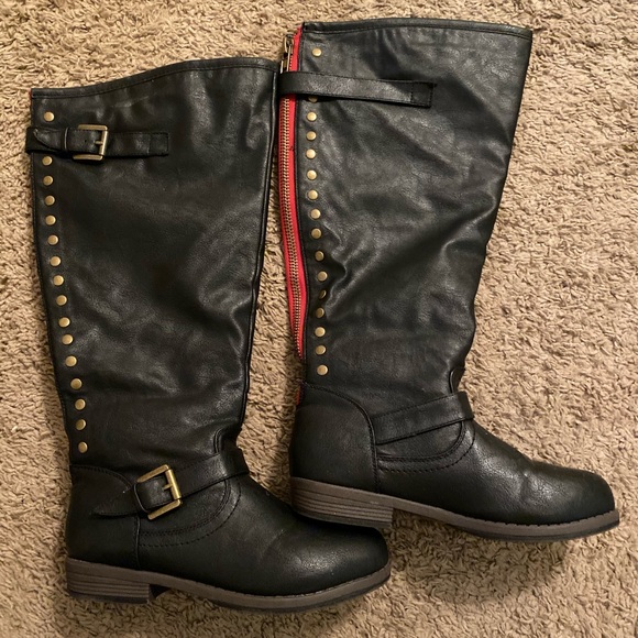 journee wide calf boots